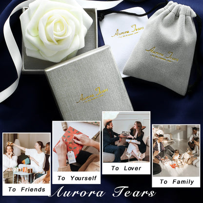 September Birthstone Necklace Women Blue Heart Necklace Sapphire Crystal CZ 925 Sterling Silver Pendant Jewelry Birthday Mother'S Day Gifts